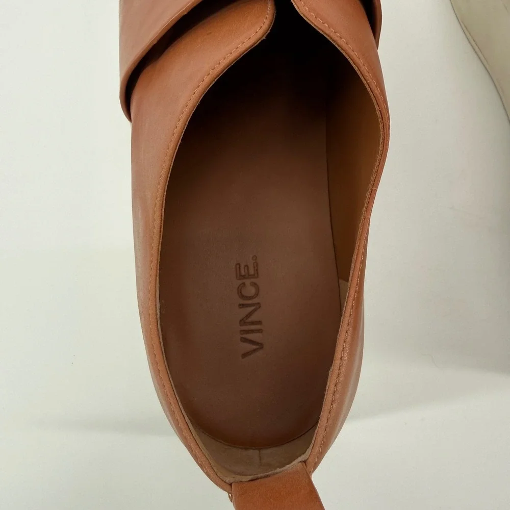 Vince‎ Wallace Platform Leather Sneaker Women's Size 9